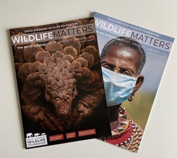 Sponsor a Ranger with DSWF and you'll receive the magazine Wildlife Matters
