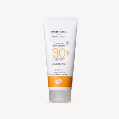I love Green People's Scent Free Sun Cream SPF30 200ml
