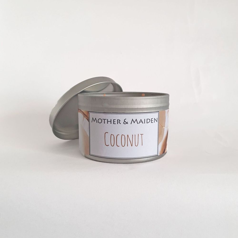 Coconut Wood Wick Tin