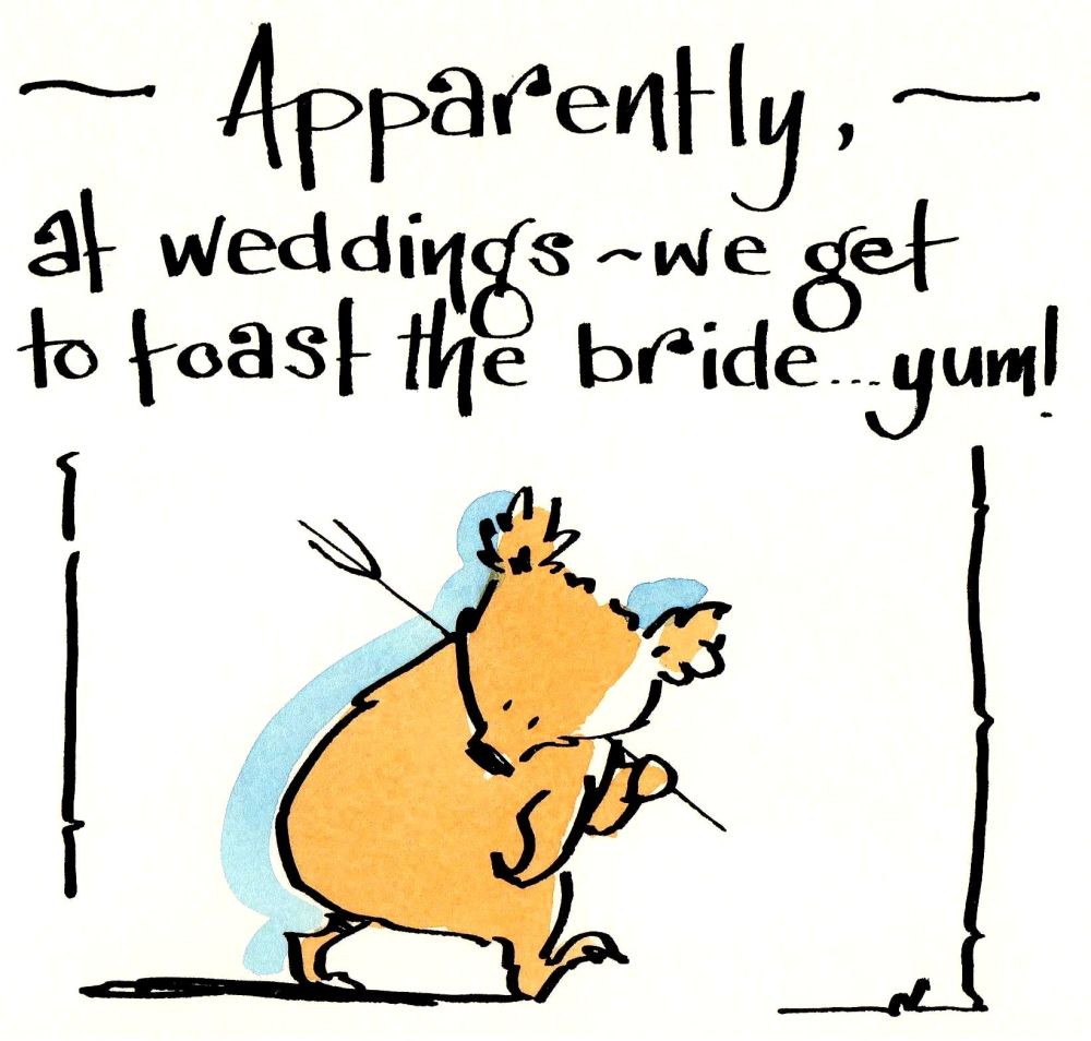 Wedding Hilarity - Toast The Bride