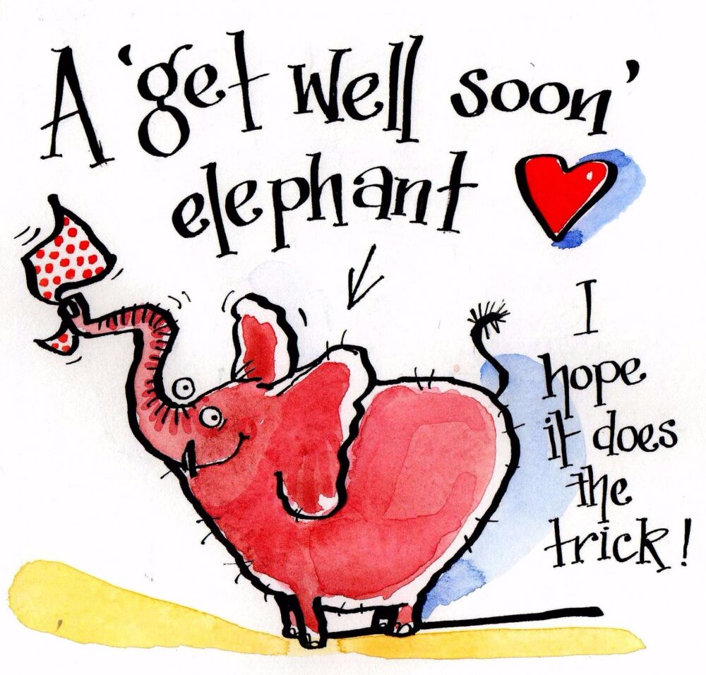 A Get Well Elephant