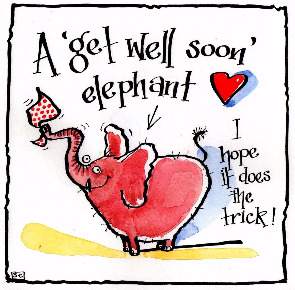 A Get Well Elephant