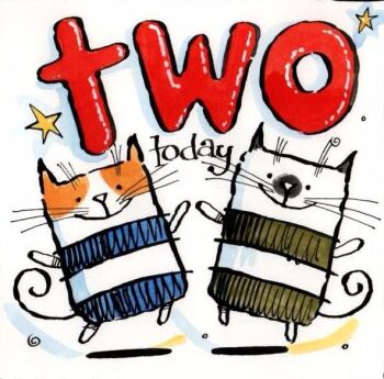 2ND Birthday Hurray Hurray You're Two Today!!