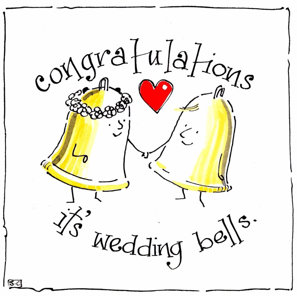 Congratulations It's Wedding bells