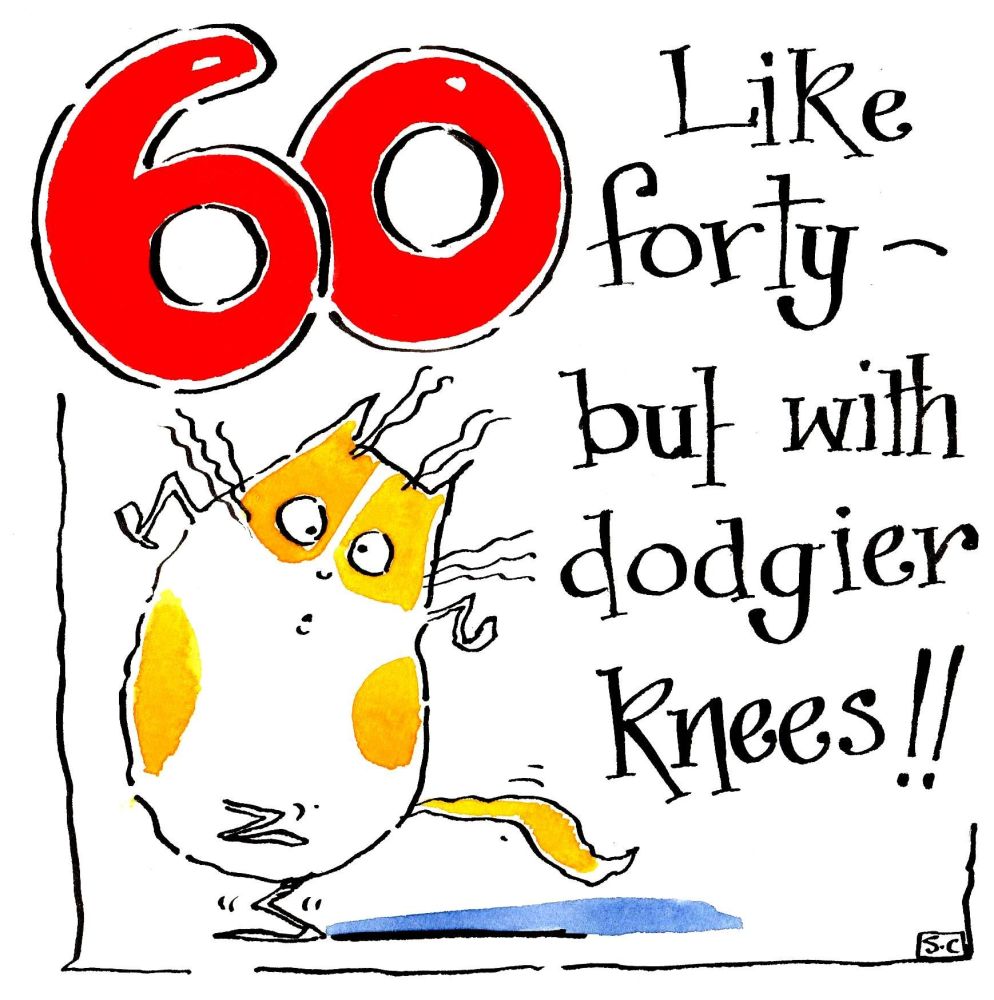 Hilarious Birthday Card for 60th: Embrace & celebrate the Joys of Aging