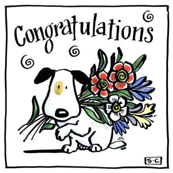 Doggy Congratulations - Say It With Flowers