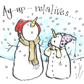 A Truly Family Christmas Card - Memorable for years to come.