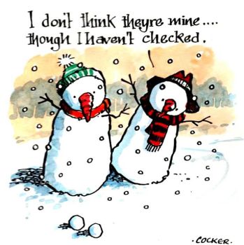 Snowballs -  Snowmen know how to have a cool Christmas - join in on the fun with this card!