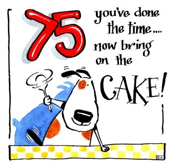 75 Cake