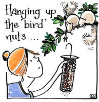 Hanging Up The 'Bird Nuts'