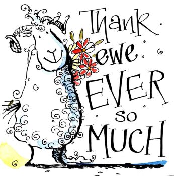 Thank - Ewe    Sheepy Appreciation