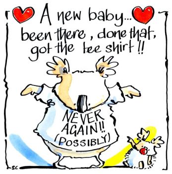 New Baby Card - Been There Done That!