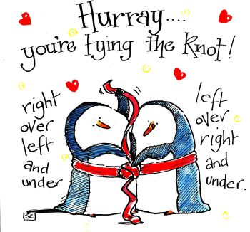 Wedding Card - Hurray You're Tying The Knot