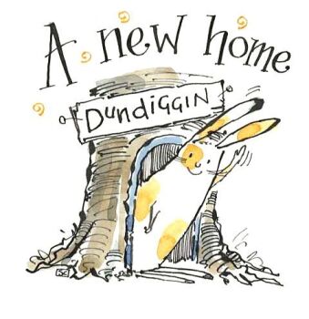 New Home Card - Dundiggin' Rabbit