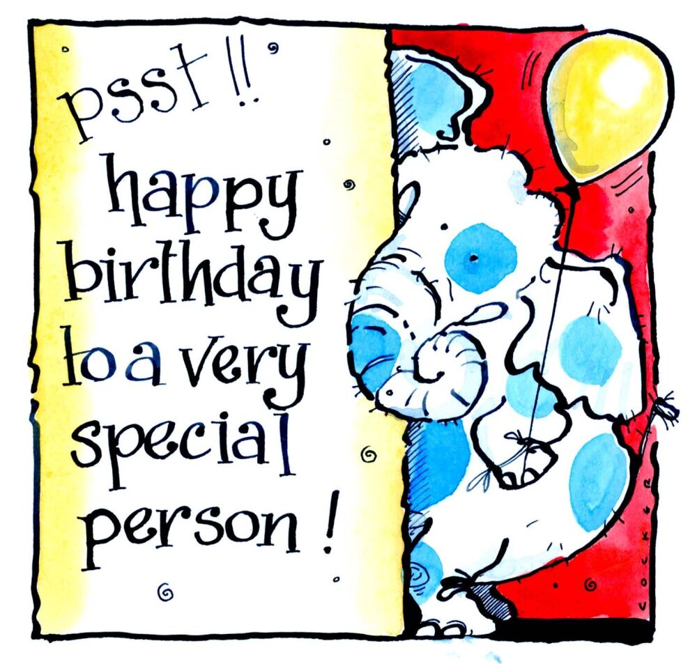 <!00500>  Special People Deserve Special Birthday Cards