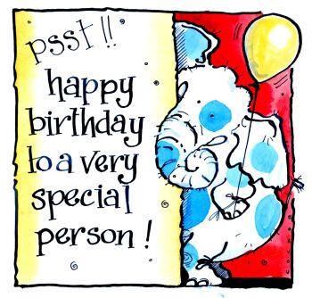   Special People Deserve Special Birthday Cards