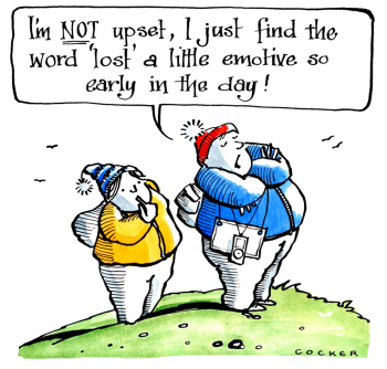 Birthday & General Greeting Card - Walking & Hiking - Lost