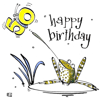 50th Frog Happy Birthday