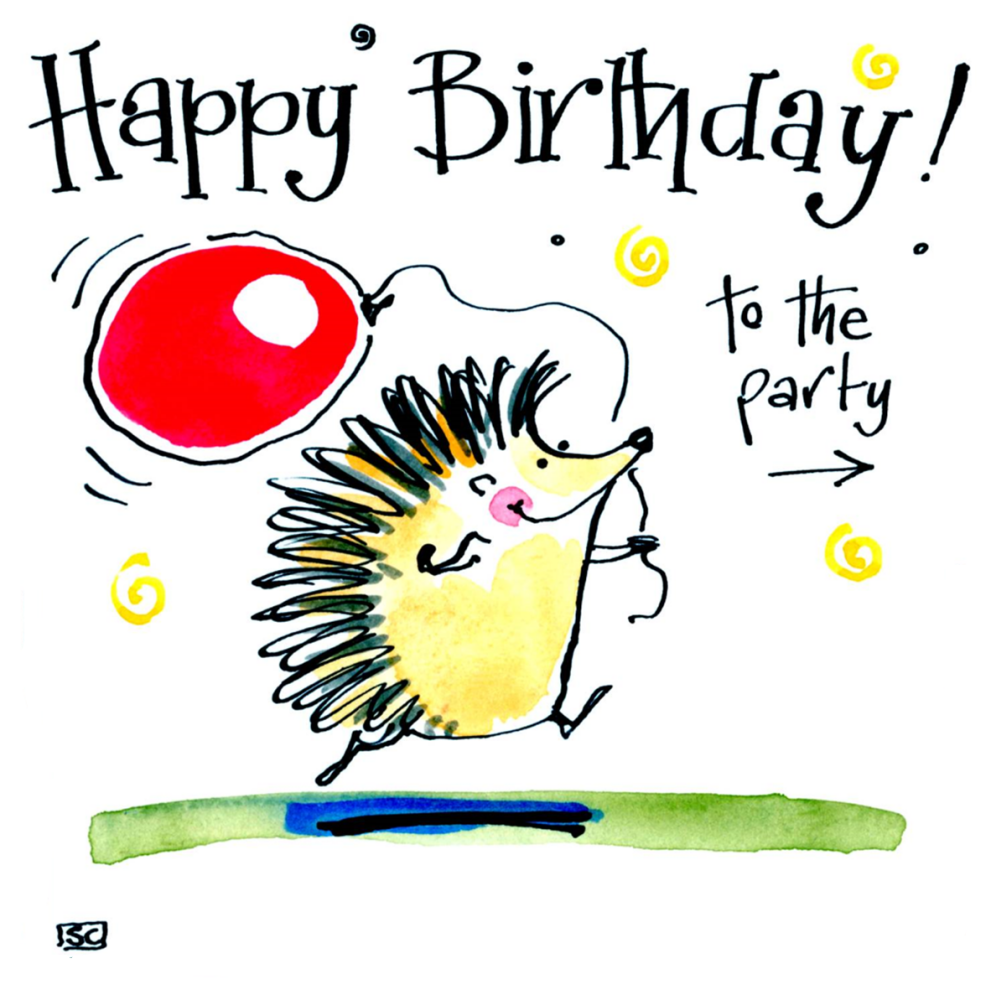 Happy Birthday Hedgehog