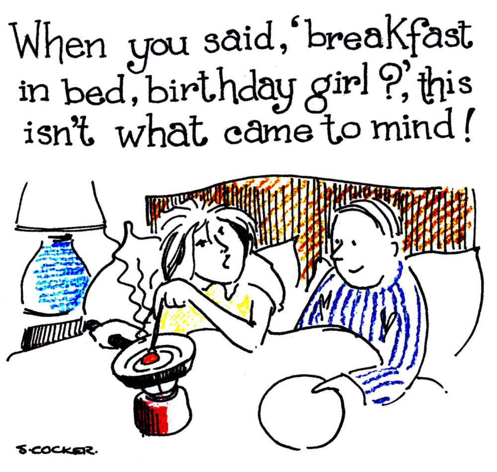 Breakfast in Bed Birthday Girl
