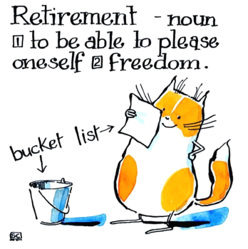 Retirement - Cat Bucket List