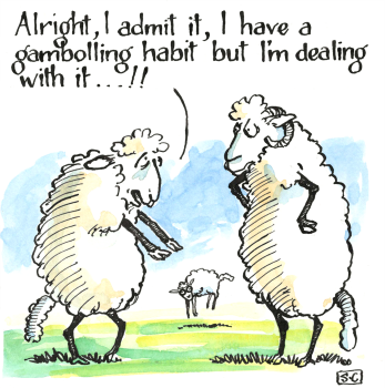 Sheep - Gambolling