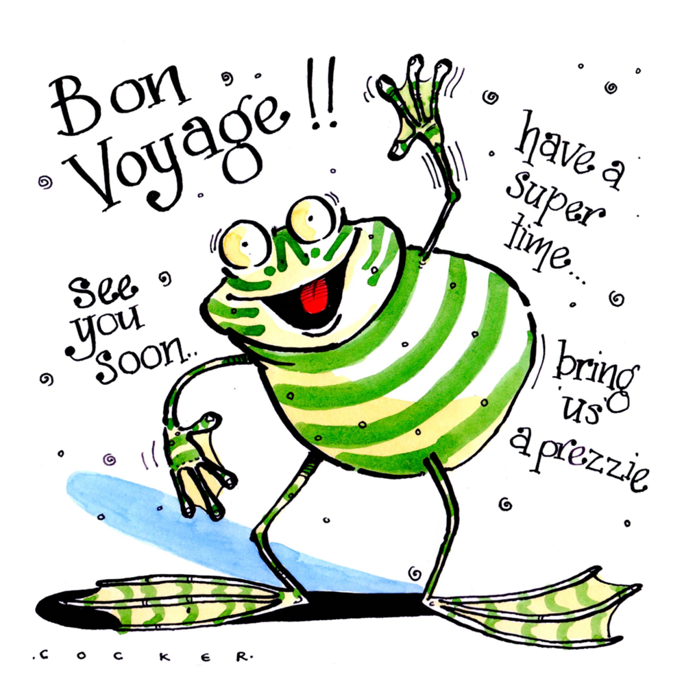 Frog Bon Voyage