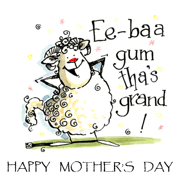 EE BAA GUM! A Grand Mother’s Day Card for Mum