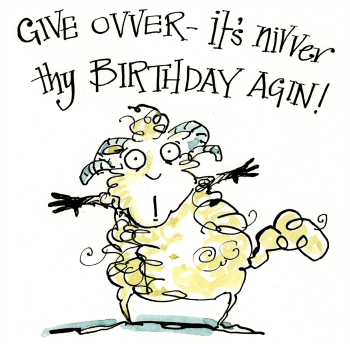 Sheepish Birthday Wishes in Proper Yorkshire Style