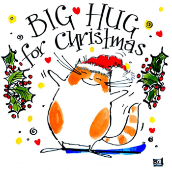 Big Hug For Christmas - Christmas Card for Special Friends & Family