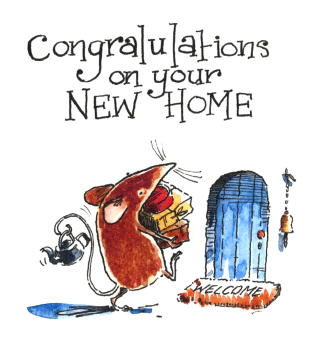 New Home Card &ndash;  Warm Wishes for a Fresh Start