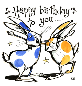 Happy Birthday - Singing Rabbits