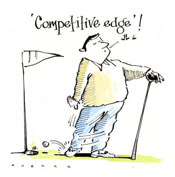 Competitive Edge - Golf Card for all occasions!