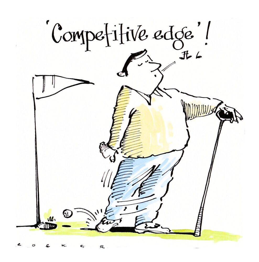 Competitive Edge - Golf Card for all occasions!