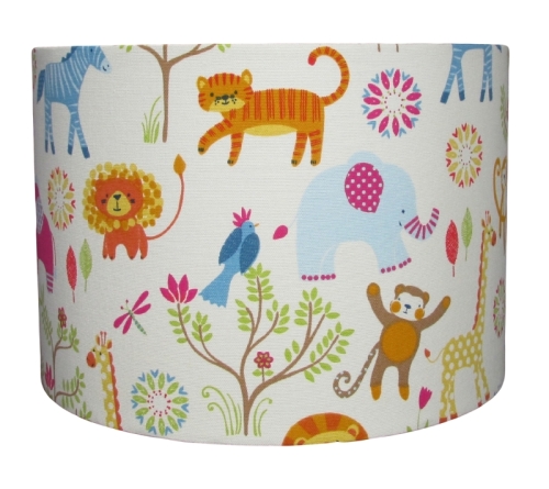 Child S African Animal Lampshade African Animal Lampshade