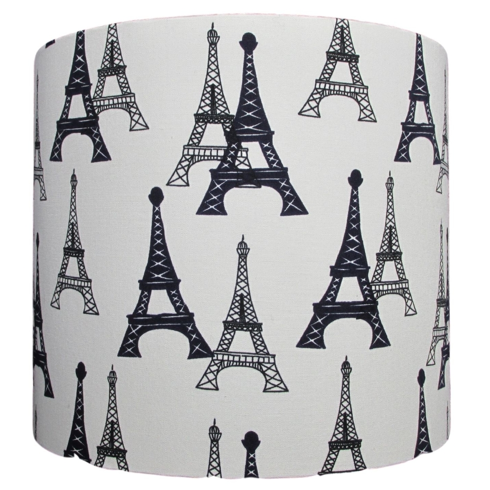 Eiffel Tower design 20cm diameter lampshade (for lamp) NOW £20