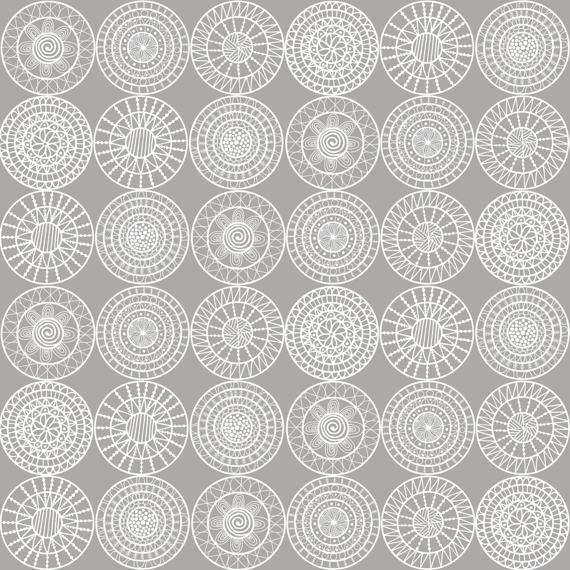 Concentric Circle fabric design