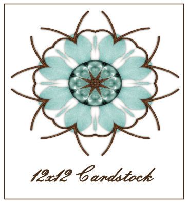 12x12" Smooth Bright White Cardstock Pack (10)