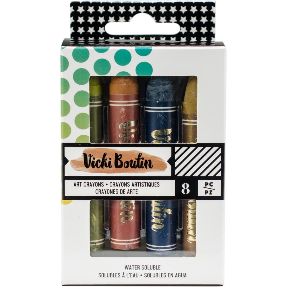 Vicki Boutin Media Art Crayons - Neutral