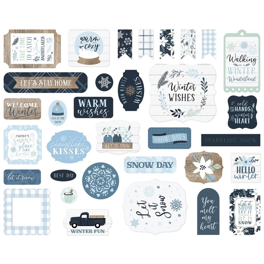 Winter Ephemera Die-cuts