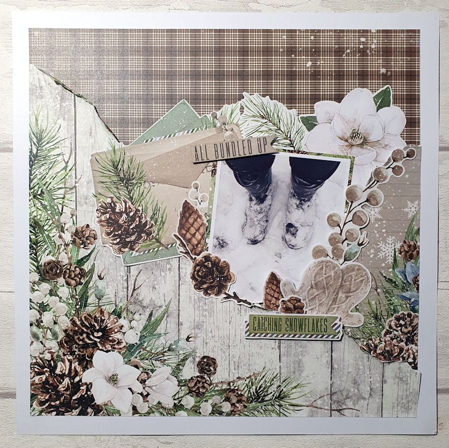 Catching Snowflakes Page Kit