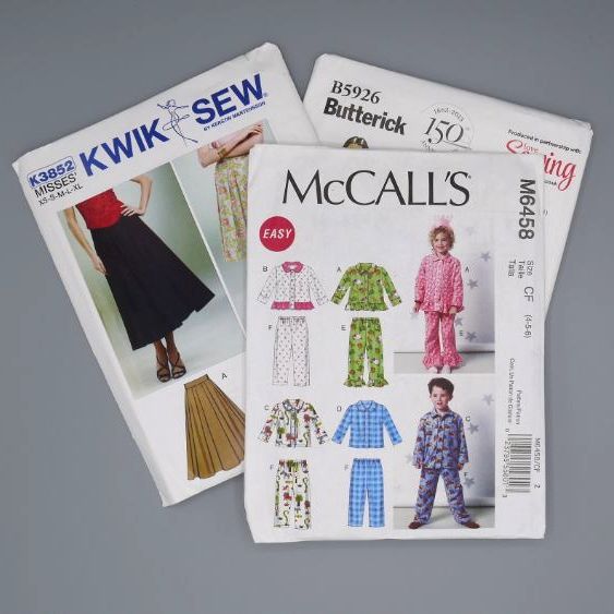 DRESSMAKING AND SEWING PATTERNS