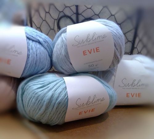 EVIE A PREMIUM LIGHT WEIGHT COTTON ARAN AS LIGHT AS A CLOUD