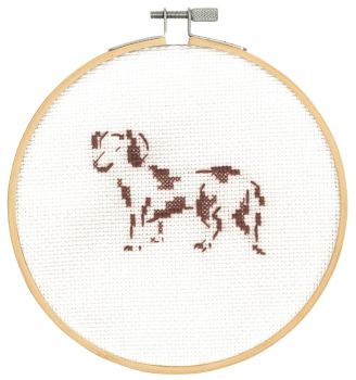 DMC CATS AND DOGS- 'HAPPY DACHSHUND'