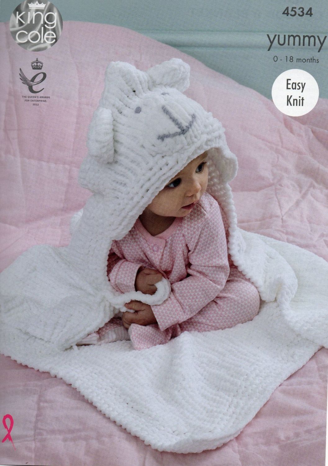 4534- COCOON AND BLANKET BY KING COLE IN CHUNKY YARN