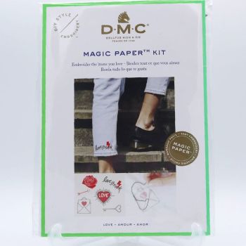  MAGIC PAPER KIT- 'LOVE'  BY DMC