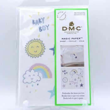  MAGIC PAPER - 'BABY STARS AND MOON ' BY DMC 
