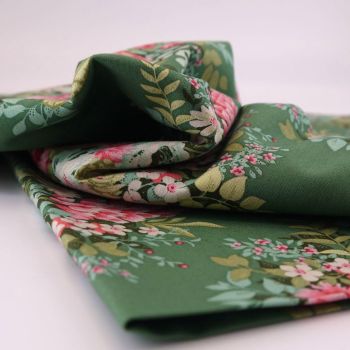 CHIC ESCAPE- WHIMSY FLOWER-GREEN