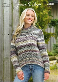 JB839 SWEATER BY JAMES BRETT