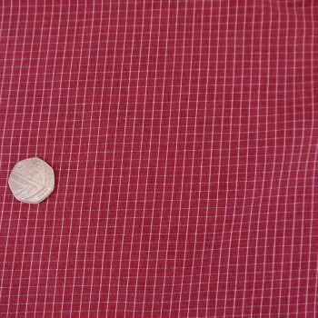 CREATING MEMORIES- PLAID BURGUNDY- BY TILDA